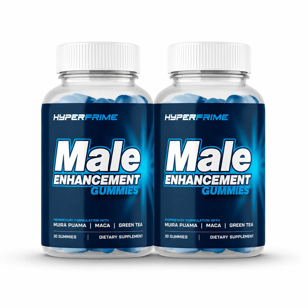Hyper Prime Gummies two bottle package